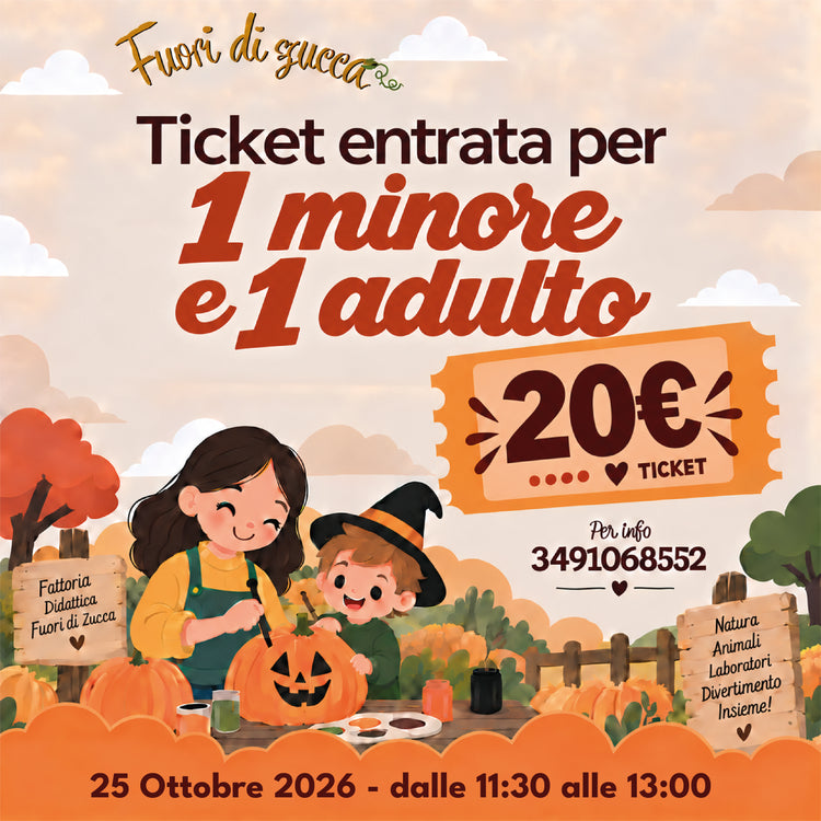HAPPY HALLOWEEN - 25 OTTOBRE 11:30/13:00