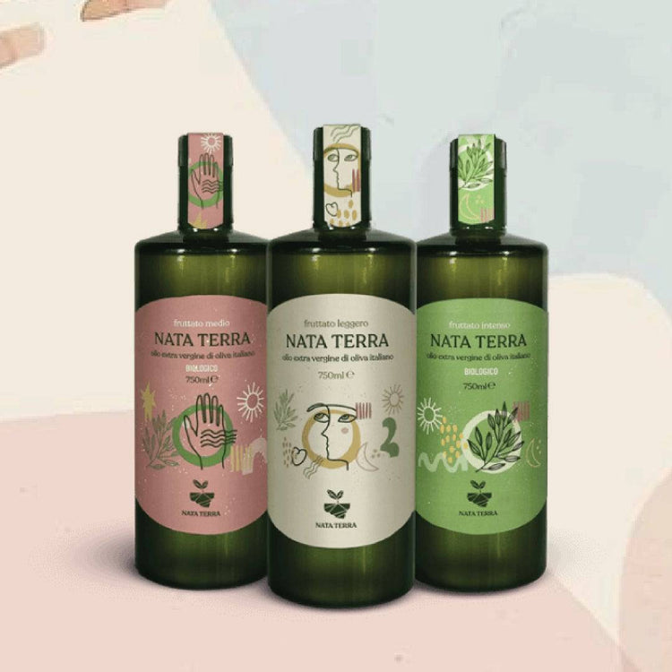 IL TRIO - Olio Extravergine di Oliva - Nata Terra - La Bottega di Fuori di Zucca