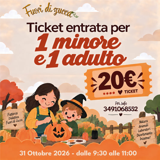 HAPPY HALLOWEEN - 31 OTTOBRE 09:30/11:00