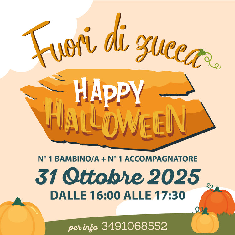 HAPPY HALLOWEEN - 31 OTTOBRE 16:00/17:30