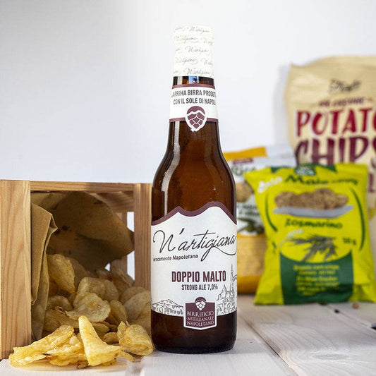 Birra n'artigiana doppio malto 66cl - Strong Ale 7% - Birrificio Artigianale Napoletano - La Bottega di Fuori di Zucca